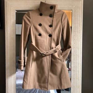 Softest, warmest camel coat from Aritzia